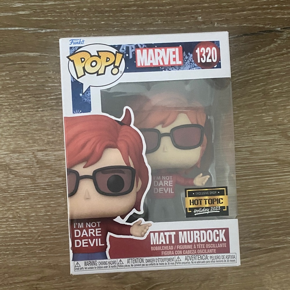 Funko Pop Marvel Matt Murdock 1320 Hot Topic Exclusive